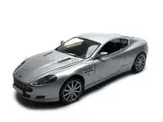 2004 ASTON MARTIN DB9 COUPE SILVER 1/18 DIECAST MODEL CAR BY MOTORMAX 73174