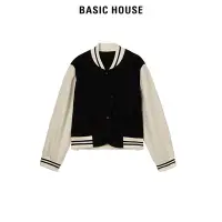 在飛比找Yahoo!奇摩拍賣優惠-吾不同 時裝  Basic House/百家好春季新款撞色棒