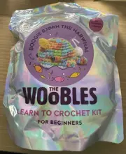 The Woobles Boogie Bjorn The Rainbow Narwhal Learn To Crochet Kit For Beginners