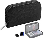 Mëmory Card Case Holder | Mëmory Card Case | Zippered Game Case Holder, Shockproof Cards Case Storage Bag, SD Card Carrying Organizer Storage Protector