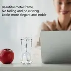 Sand Hourglass Timer Metal 15 Minutes Decor Hourglass For Wedding Home Desk
