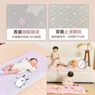 【PeNi 培婗】3D嬰兒床墊透氣兒童床墊排汗折疊嬰兒床墊-送萬用棉被袋(兒童床 透床墊 睡袋 幼稚園 棉被收納)