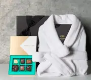 Premium Chocolates with Robe Hamper