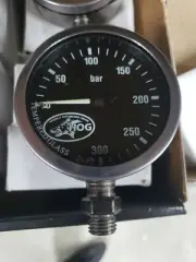 Hog 2.5" BAR gauge Black for Scuba Diving and Cave Diving BRAND NEW