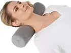 Almohada cervical de espuma viscoelástica con rollo de cuello