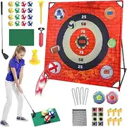 Kids Golf Toys - 4 in 1 Indoor Putting Game,Interactive Preschool Learning Activity, Outdoor Toy for Children Home Practice, Living Room Fun