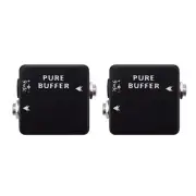 2X PURE BUFFER Guitar Pedal Buffer Guitar Pedal Full Metal Guitar Parts4145