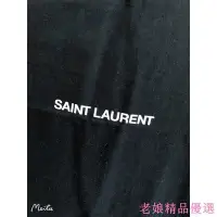 在飛比找Yahoo!奇摩拍賣優惠-YSL 聖羅蘭Saint Laurent黑色質感超實用百搭帆