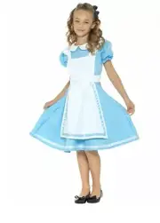 Alice in Wonderland Girls Costume 4 Sizes Book Week Fancy Party Dress Kids Child