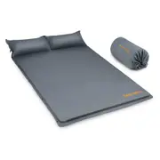 San Hima Self Inflating Mattress 10cm Sleeping Mat Camping Hiking Air Bed Double