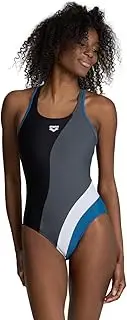[arena] Women's Waves Profile Swimsuit Swim Pro Back One Piece Swimsuit (Pack of 1)