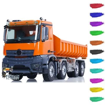 LESU 1/14 8*8 Hydraulic RC Dumper Truck Roll On/Off Tipper Painted W/ LED Sound
