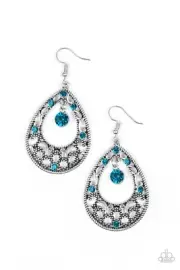 paparazzi: Gotta Get That Glow - Blue Earrings