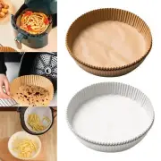 Round Air Fryer Liner Oilproof Non Stick Parchment Paper Sheets for Baking Air