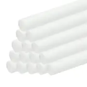 20pcs 10" Plastic Model Tube ABS Round Tube 0.08"OD for Model Making DIY