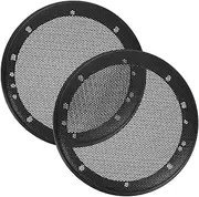 BESTOYARD 2Pcs Speaker Protector Cover for Car Subwoofer Modification Durable Audio Speaker Net Covers Wear Resistant Material Decoration