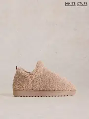 White Stuff Natural Borg Slipper Booties (AV0919) | $81