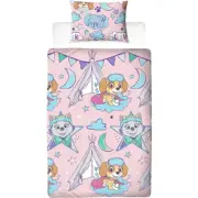 PAW PATROL Single Bed Quilt Cover Set - Sleepover