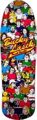 Powell Peralta 9.82" Bucky Lasek Stadium Old School OG Shape 299 K3B Deck