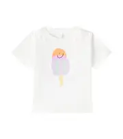 [Stella McCartney Kids] Stella McCartney Kids Baby printed cotton jersey T-shirt M 24 white