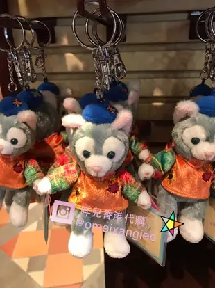 咩兒香港迪士尼代購🏆萬聖節限定版 畫家貓吊飾鑰匙圈