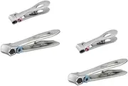 Ipetboom 2sets Professional Nail Scissors Set Nail Trimming Tools Easy to Use for Nail Care 2pcs*2