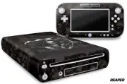 Skin Decal Wrap for Nintendo Wii U Gaming Console & Controller Sticker REAPR
