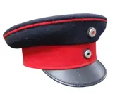 WW1 M1910 Antique Imperial German Prussian Infantry Officer’s Visor Cap Hat