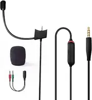 Replacement for Bose QC35ii QC35 Cable,Boom Microphone Gaming Cable with Mute Switch Compatible with Bose QuietComfort 35 II QuietComfort 35 Headphones for PC,Laptop, PS4 PS5 Xbox One Controller