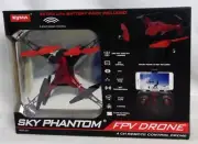 Sky Phantom FPV Drone 4 CH Remote Control Syma Extra LiPo Battery Pack New