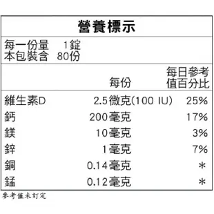 【SENTOSA 三多】檸檬酸鈣plus膜衣錠(80錠/盒)