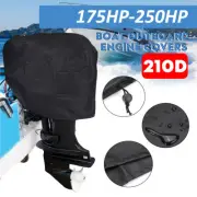 175HP-250HP 210D Tough Outboard Boat Motor Engine Cover Dust Rain Protection​
