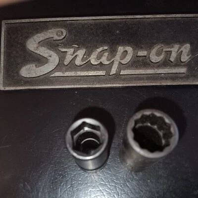 Snap On Semi-Deep Impact Sockets(2) 7/16" & 1/2"