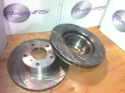 MITSUBISHI TRITON ML MN KA KB ,CHALLENGER PB PC DISC BRAKE ROTORS SLOTTED FRONT