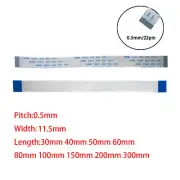 22Pin 0.5mm Pitch FFC FPC Flexible Flat Cable AWM VW-1 20624 80C 60V A B Type