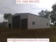 SHEDS 18x12x4.2 INDUSTRIAL SHED COLORBOND SHED GARAGE TOOWOOMBA