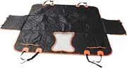 COSMEVIVI Dog Car Hammock Seat Cover Backseat Protector for Pets Heavy Duty Design with Comfortable Padding Fits Vehicles Dog Cover for Car Rides