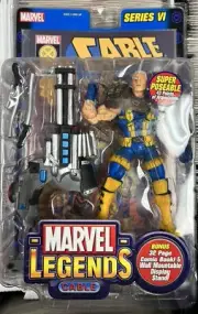 Marvel Legends Cable Figure Series VI Brown Suit Variant Toy Biz 2004