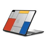 MacBook Air 13-inch (M2 - M4) Impact Case Mondrianesque by Poketo