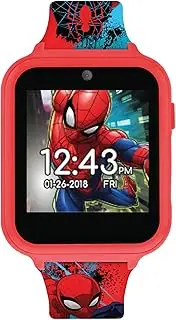 [Disney] Spiderman Unisex Child Digital Watch with Camera and Silicone Strap SPD4588, Strap