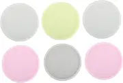 Alipis 6pcs Coaster Silicone Mat Silicone Cup Mat Dining Table Place Mats Waterproof Placemats Waterproof Cup Mat Tabletop Protection Mat Pad Silica Gel Fluorescence