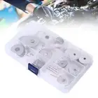 ^90PCS Penny Repair Washers Flat 8 Sizes Assorted Stainless Steel For Cars