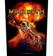 MEGADETH - 'Nuclear' Back Patch