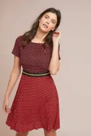 NEW Anthropologie Amici Colorblocked Dress by Maeve Size 8 (Orig. $148)