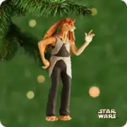 2001 HALLMARK ORNAMENT ~ STAR WARS ~ Jar-Jar Binks ~ QX6882 ~ NIB