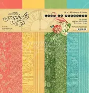 Graphic 45 Lost In Paradise Patterns & Solids 12x12 Flamingos *Free Shipping*
