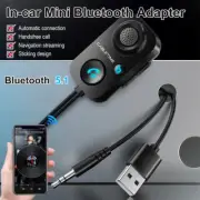 Wireless Bluetooth 5.1 Transmitter And Receiver 3.5mm AUX Audio Home Car Adapter