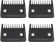 SING F LTD 4PCS Classic Clipper Attachment Comb No.1 3mm Metal Back Guide Compatible with Wahl Clippers 8467