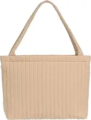 LÄSSIG Baby Changing Bag Shopper with Pram Attachment/Mix Shopper Cotton Beige