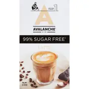 Avalanche Sugar Free Latte Sachets 10 Pack